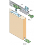 Beschläge für Holzschiebetüren SISCO SISTEM - LEGGERA