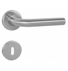 Door handle MP MONA - R - Brushed stainless steel